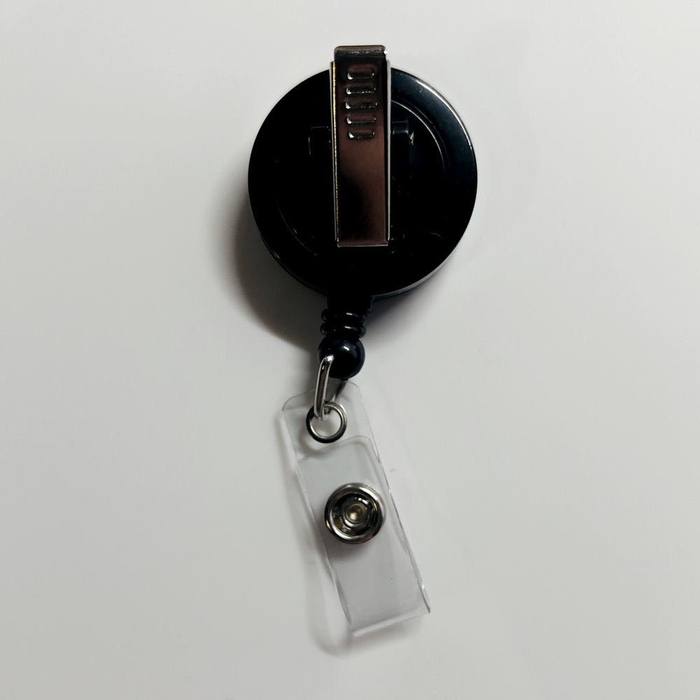 Personalized Badge Reel - Alligator Pinch Clip on Back - Picture 6 of 7